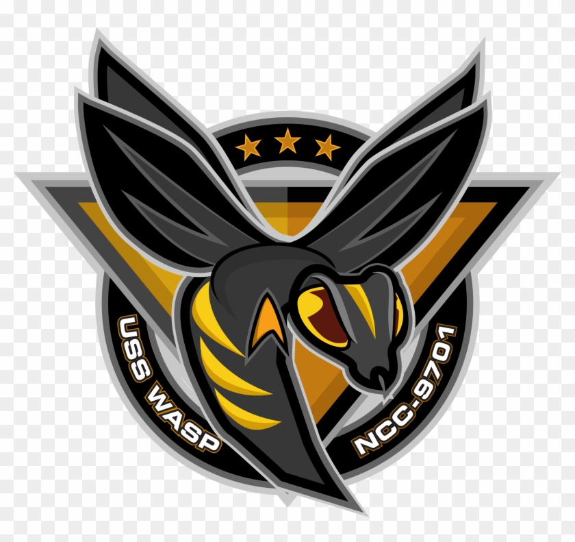 Wasp Logo Art By B - Emblem Clipart
