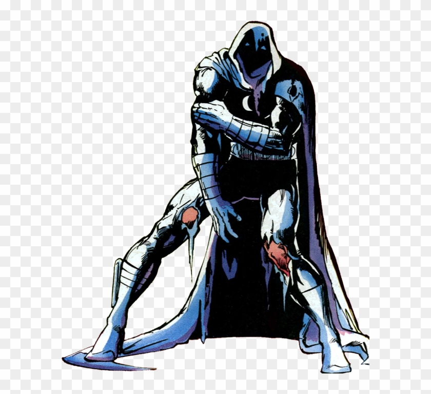 Moon Knight Marc Spector Wounded Distressed Dude Determination - Moon Knight Clipart #4510765