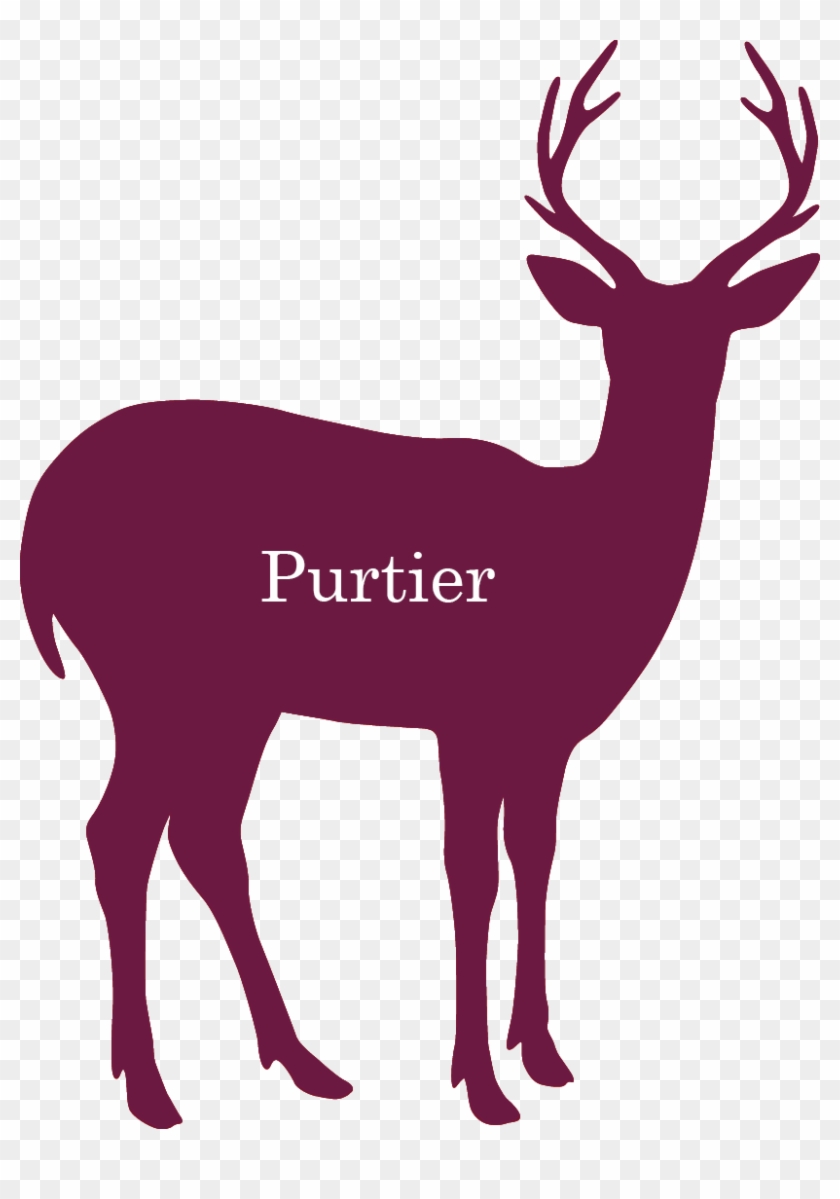Cropped Deer Logo 猪 シルエット Clipart Pikpng