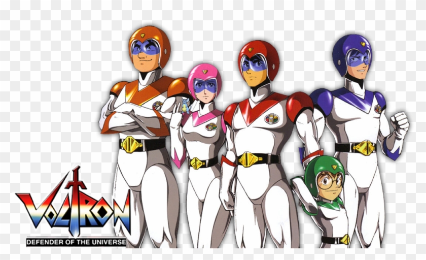 Defender Of The Universe Image - Original Voltron Pilots Clipart