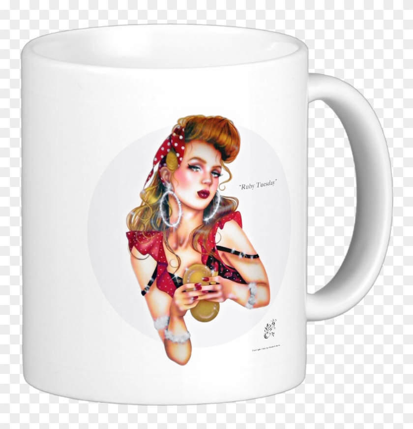 Ruby Tuesday - Mug Clipart #4510902