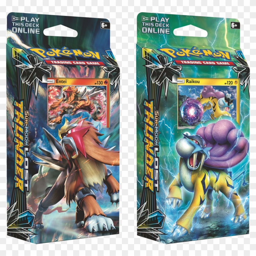 Pokemon Sun & Moon - Pokemon Lost Thunder Theme Deck Clipart #4510906