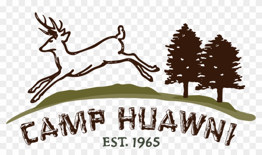 Camph Full Logo Color Deer And Logo - Camp Huawni Clipart