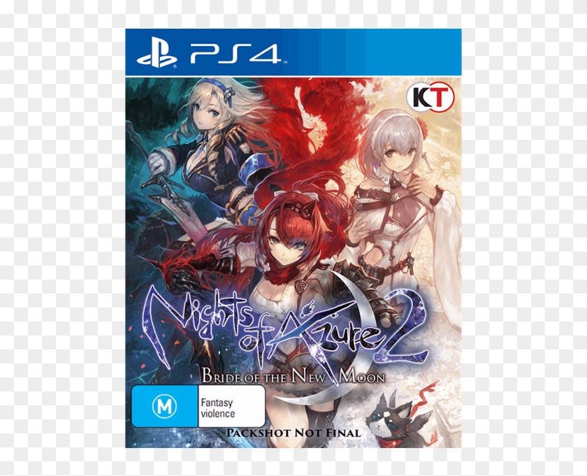 Nights Of Azure - Nights Of Azure 2 Ps4 Clipart #4510959