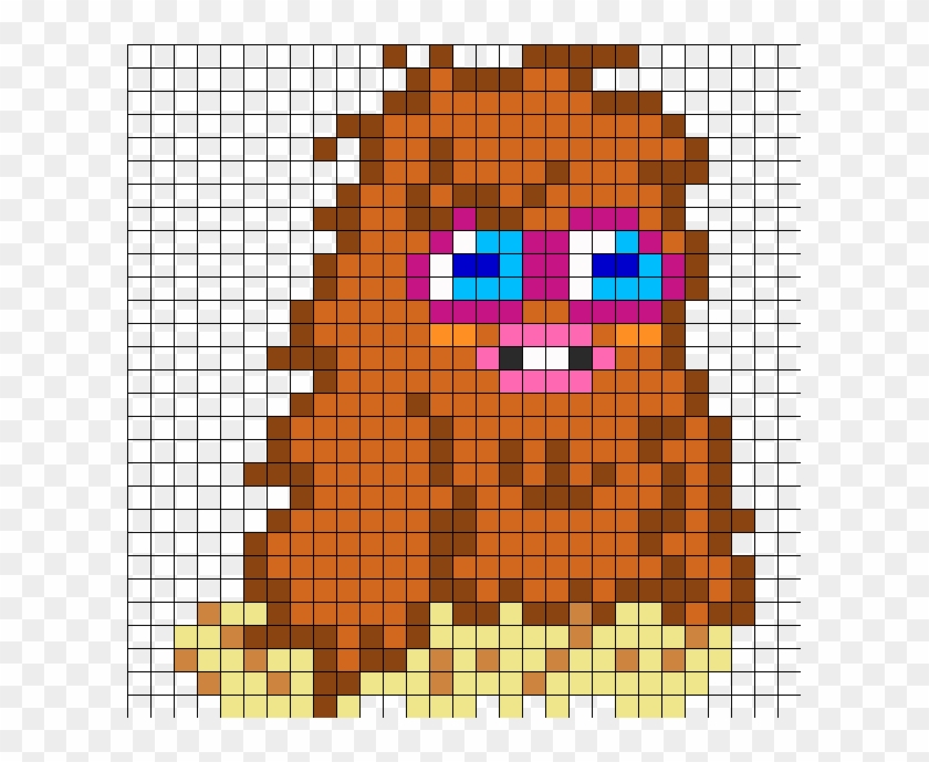 Furi Perler Bead Pattern / Bead Sprite - Bügelperlen Vorlagen Zum Ausdrucken Clipart #4511275