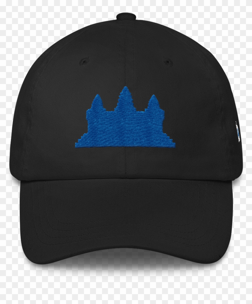 Classic Dad Hat/cap Blue Angkor Wat - Hat Clipart