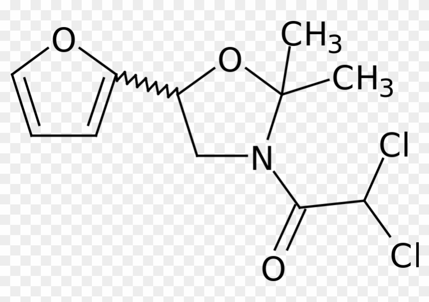 File - Furilazole - Svg - Line Art Clipart #4512269