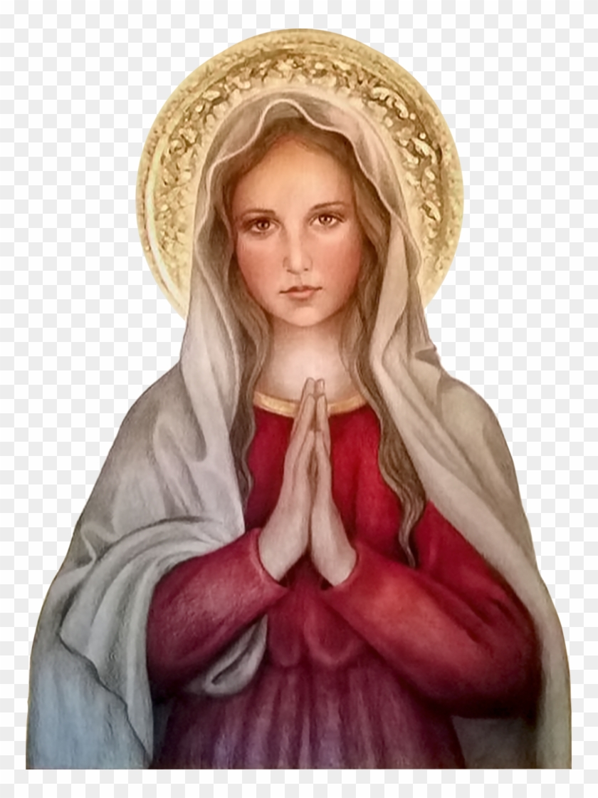 Imágenes De La Virgen María En Png - Did The Virgin Mary Actually Look Like Clipart