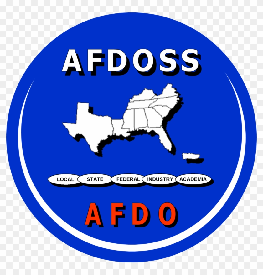 Afdoss Round Logo Png Format 2 23 - Map The South In The Civil War Clipart