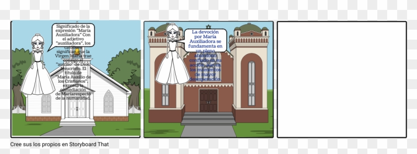 Maria Auxiliadora - Cartoon Clipart #4513538