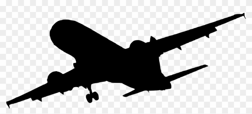 Jumbo Jet Airplane Aeroplane Vehicle Transportation - Plane White Background Clipart