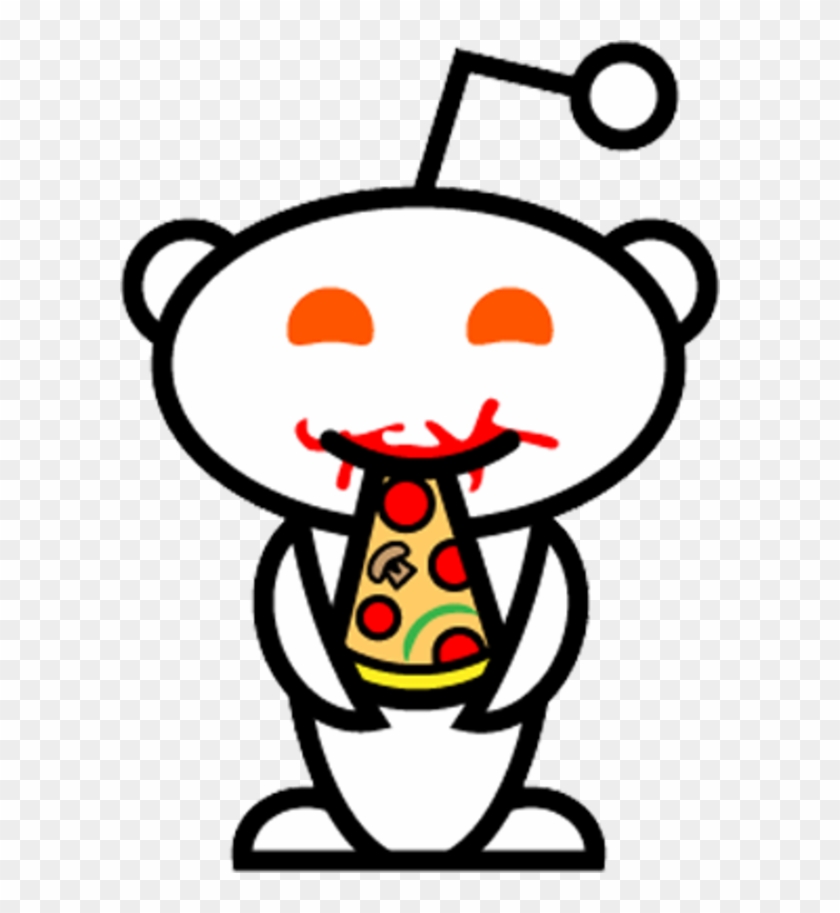 Random Acts Of Pizza - Reddit Alien Clipart