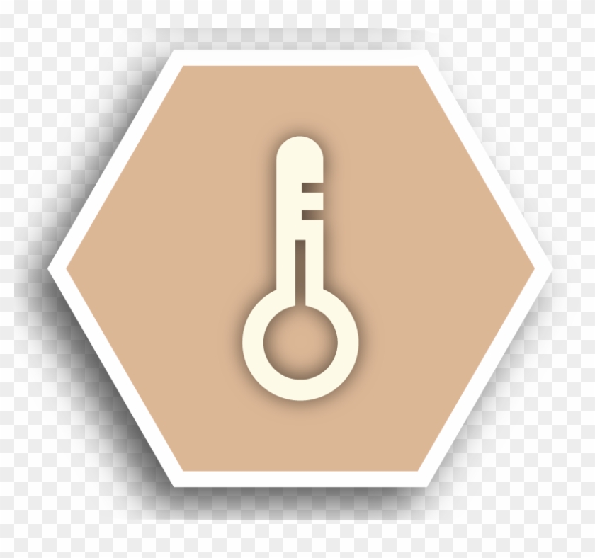 Thermometer-icon - Circle Clipart #4514485