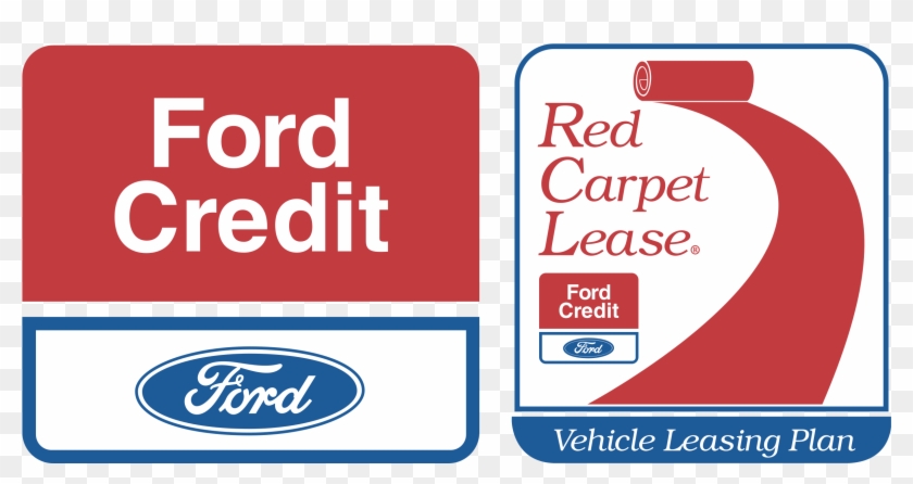 Ford Credit Logo Png Transparent - Ford Red Carpet Lease Logo Clipart #4514578