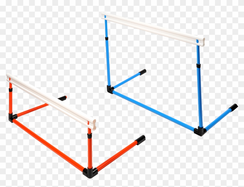 Adjustable Initiation Hurdle Red - Hurdling Clipart