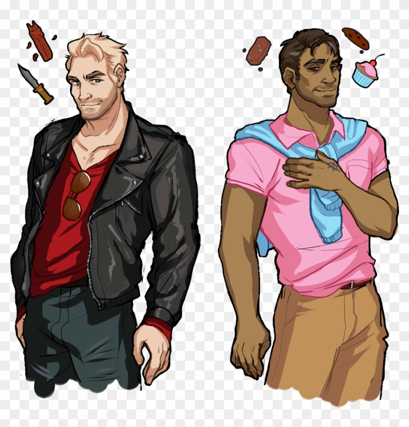 Grummyart Creepy Clothing Swap - Dream Daddy Swap Clipart #4515787