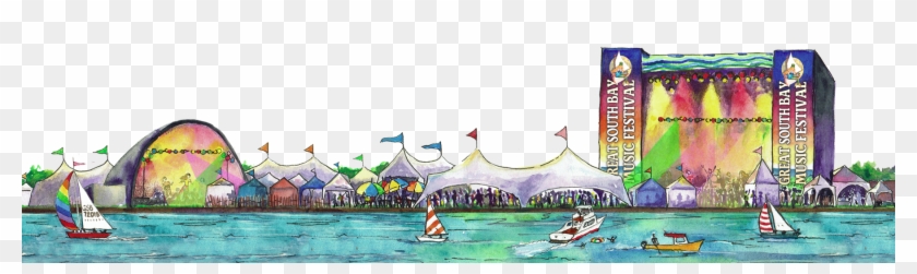 Great South Bay Music Festival Header Clipart #4515834