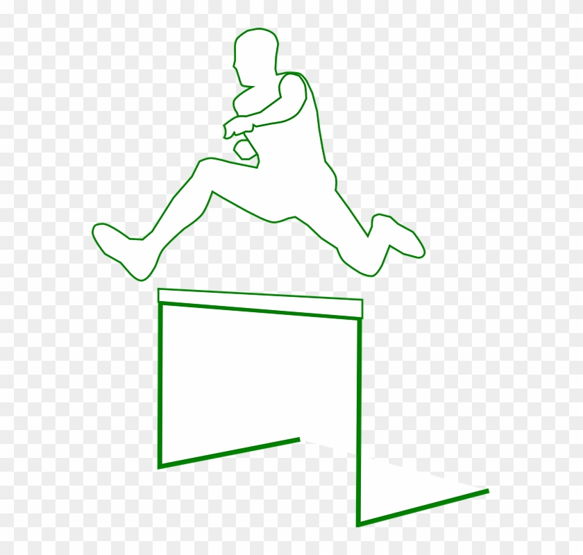 Hurdling Clipart #4515970