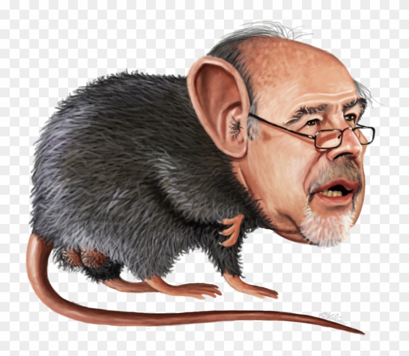 Caricatura De Una Rata , Png Download - Caricatura De Um Rato Clipart #4516029