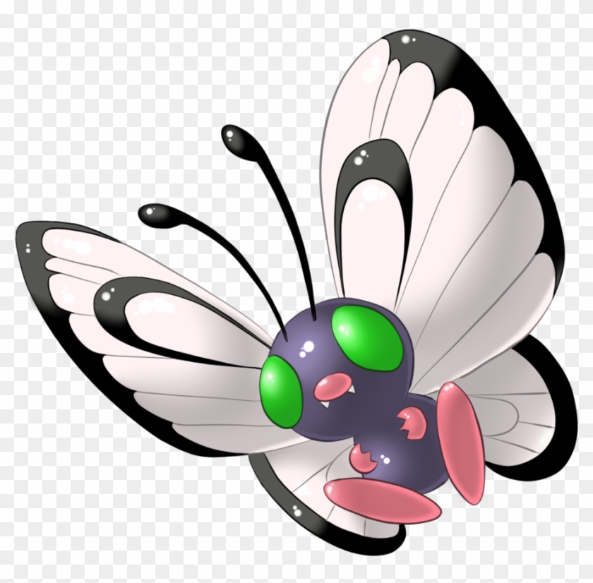 Shiny Butterfrees Arent Golden - Butterfree Ex Pokemon Card Clipart