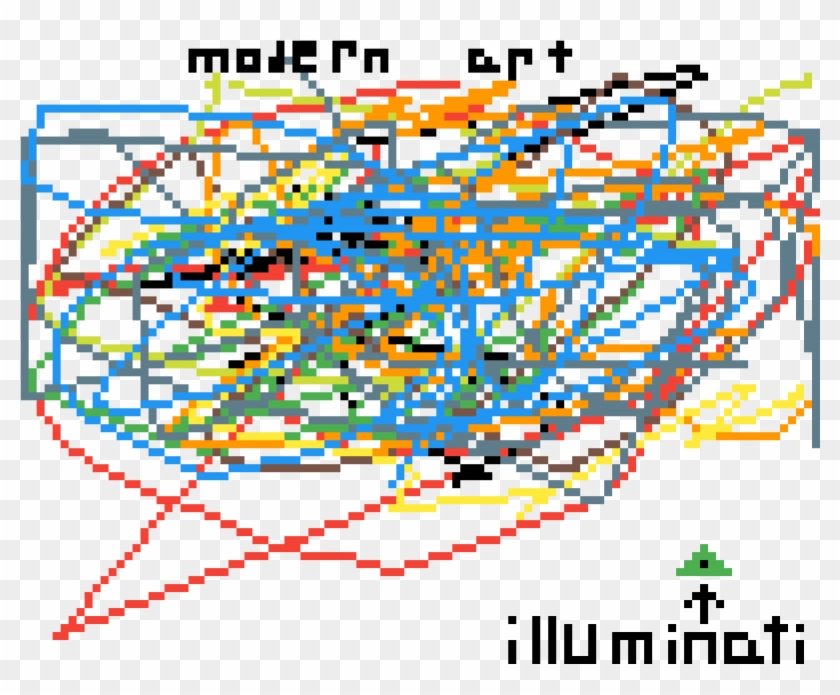 Modern Art - Illustration Clipart #4516600