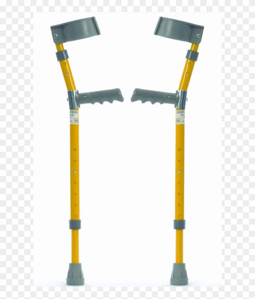 Children's Elbow Crutches 6-10 Years - Elbow Crutches Clipart