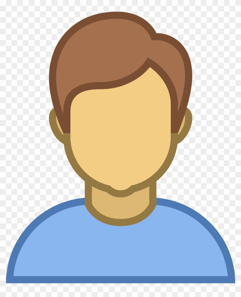 Cartoon Person Without Face Clipart #4516677
