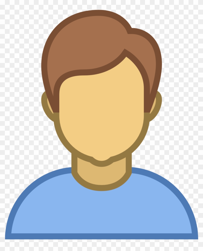 Cartoon Person Without Face Clipart
