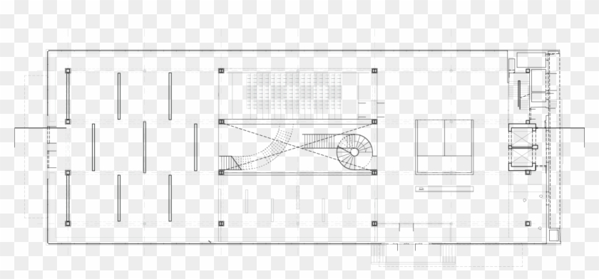 Museum Of Modern Art Warsaw, Warsaw, Poland, - Technical Drawing Clipart #4516889