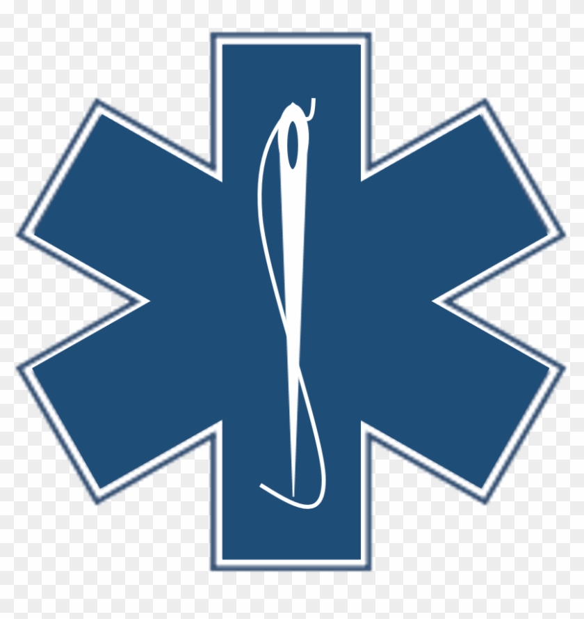 Star Of Life Without A Snake - Emergency Medical Services Clipart #4517376