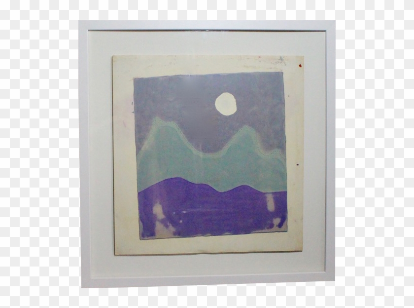 Blue Vintage Art - Picture Frame Clipart #4517470