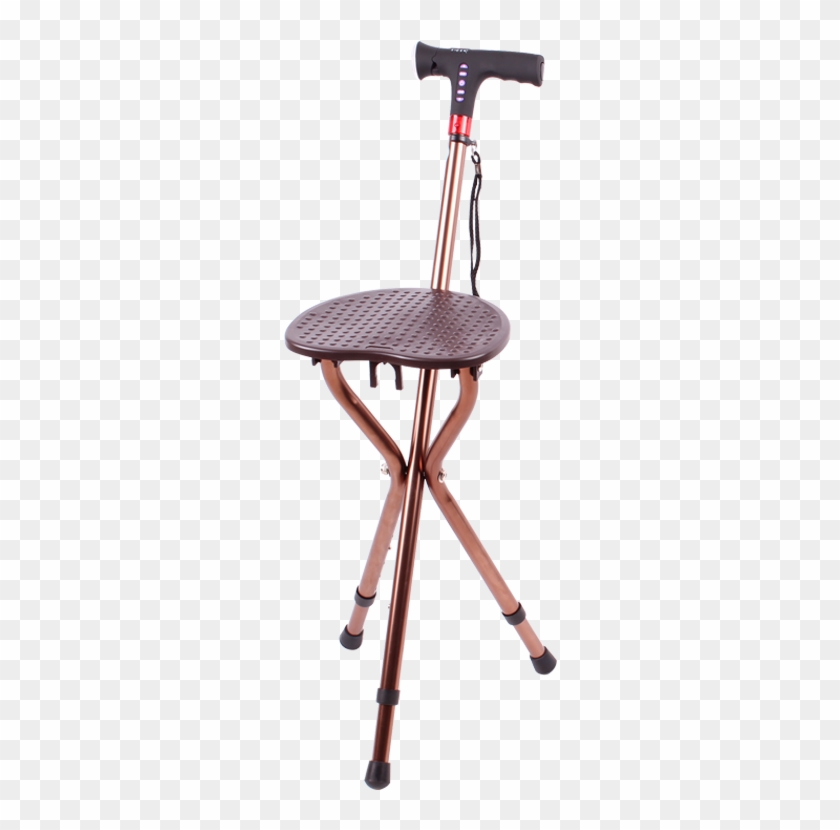 Multifunction Radio Elderly Intelligent Crutches Can - Bar Stool Clipart