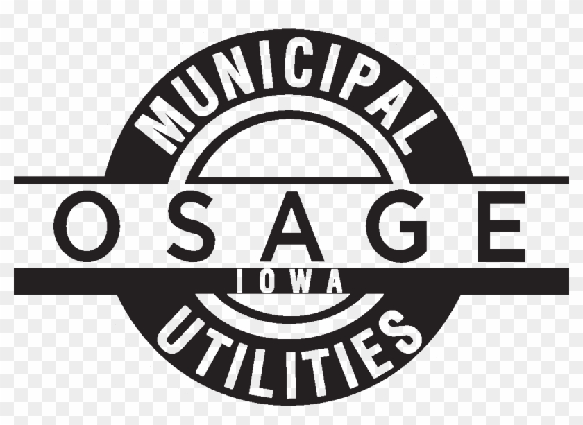 Osage Municipal Utilities - Emblem Clipart