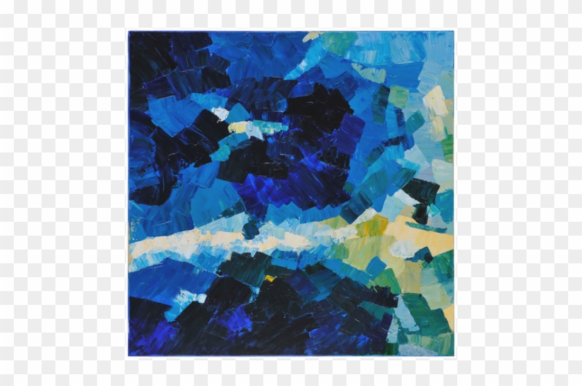 Blue Waters Art - Painting Clipart #4517780