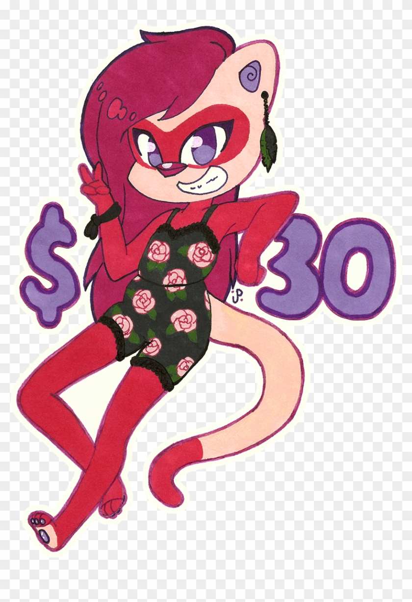 A Ferret Named Odie - Cartoon Clipart #4517817