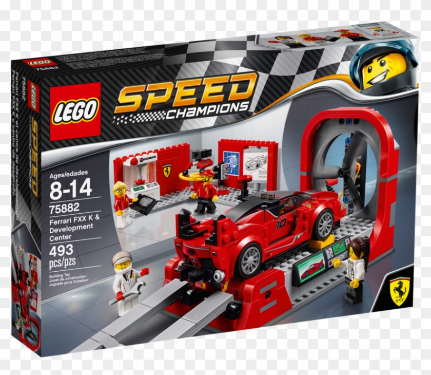 Lego Speed Champions Ferrari Fxxk Clipart #4517928