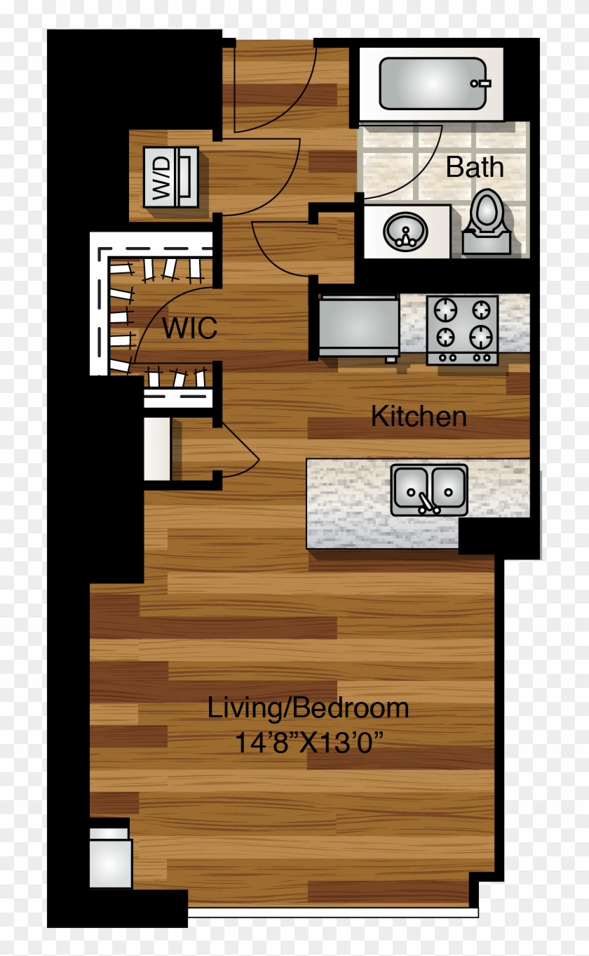 Unit 07 Unit - Floor Plan Clipart #4518430