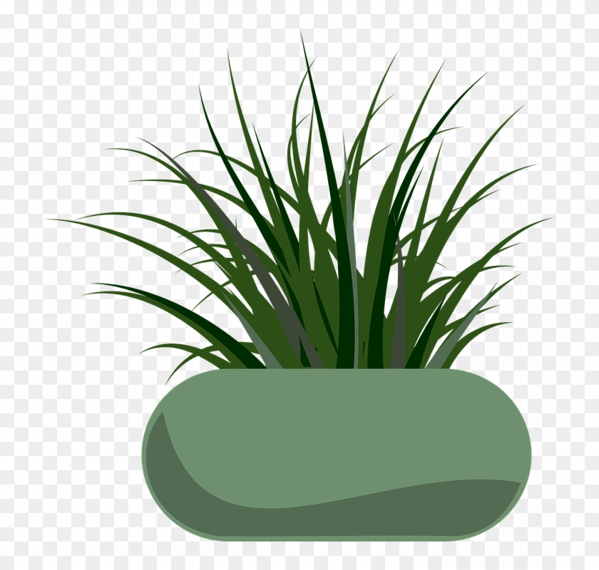 Gardener Clipart Planter - Grass Clip Art - Png Download #4518536