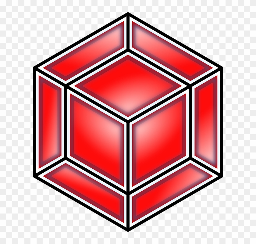 Transparent Hypercube Clipart