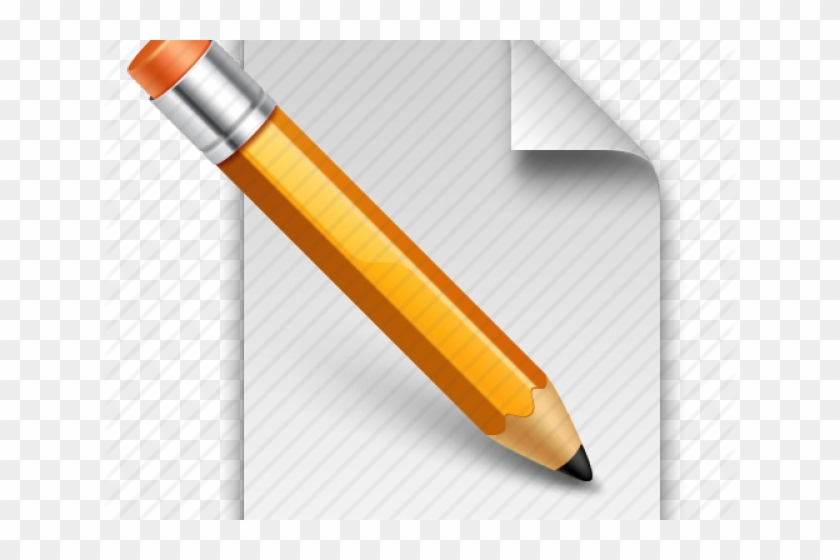 Pictures Of Pencil And Paper - Writing Clipart