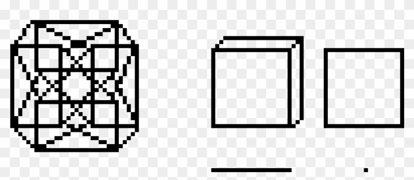 Tesseract - Tesseract Pixel Art Clipart #4518800