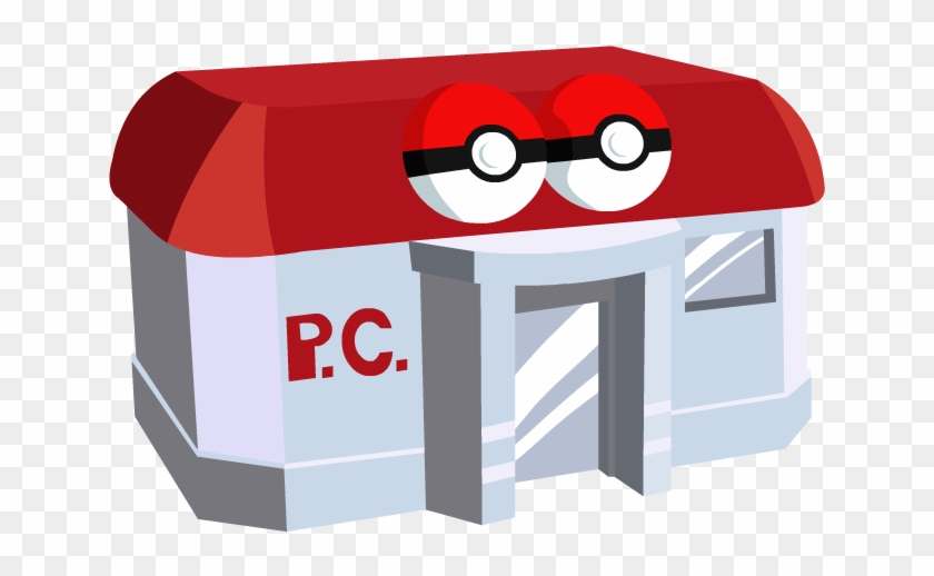Pokemon Center Png - Pokemon Center Transparent Background Clipart #4519300