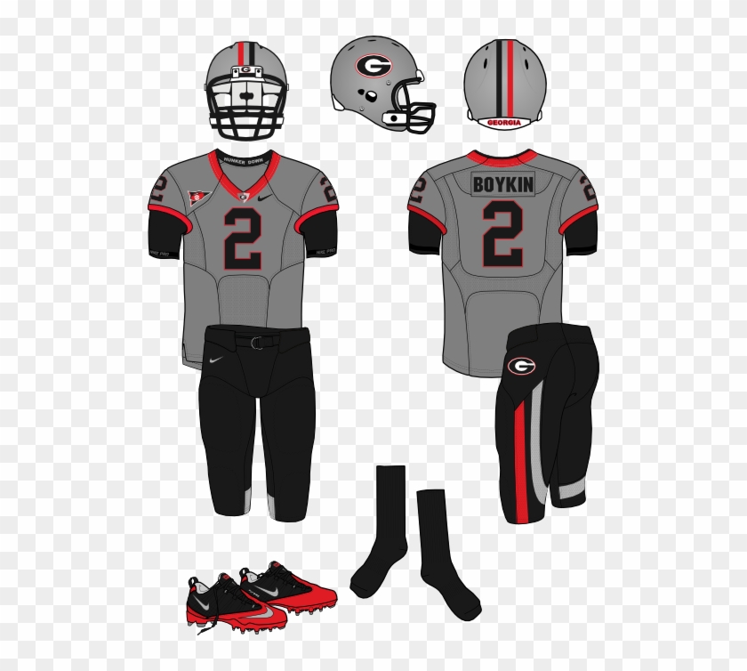 Ugaexportb - New Nfl Uniforms 2010 Clipart #4519537