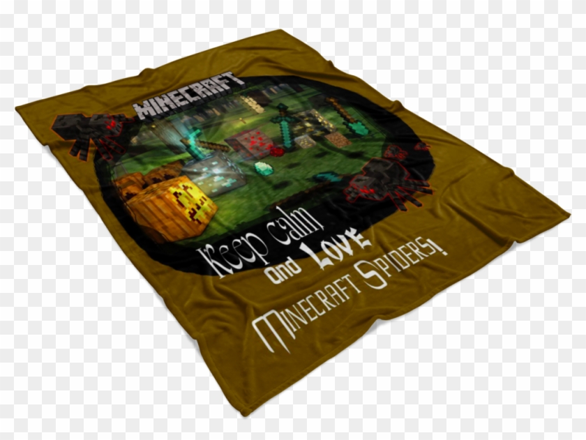 Minecraft Banket Funny Keep Calm And Love Minecraft - Grass Clipart