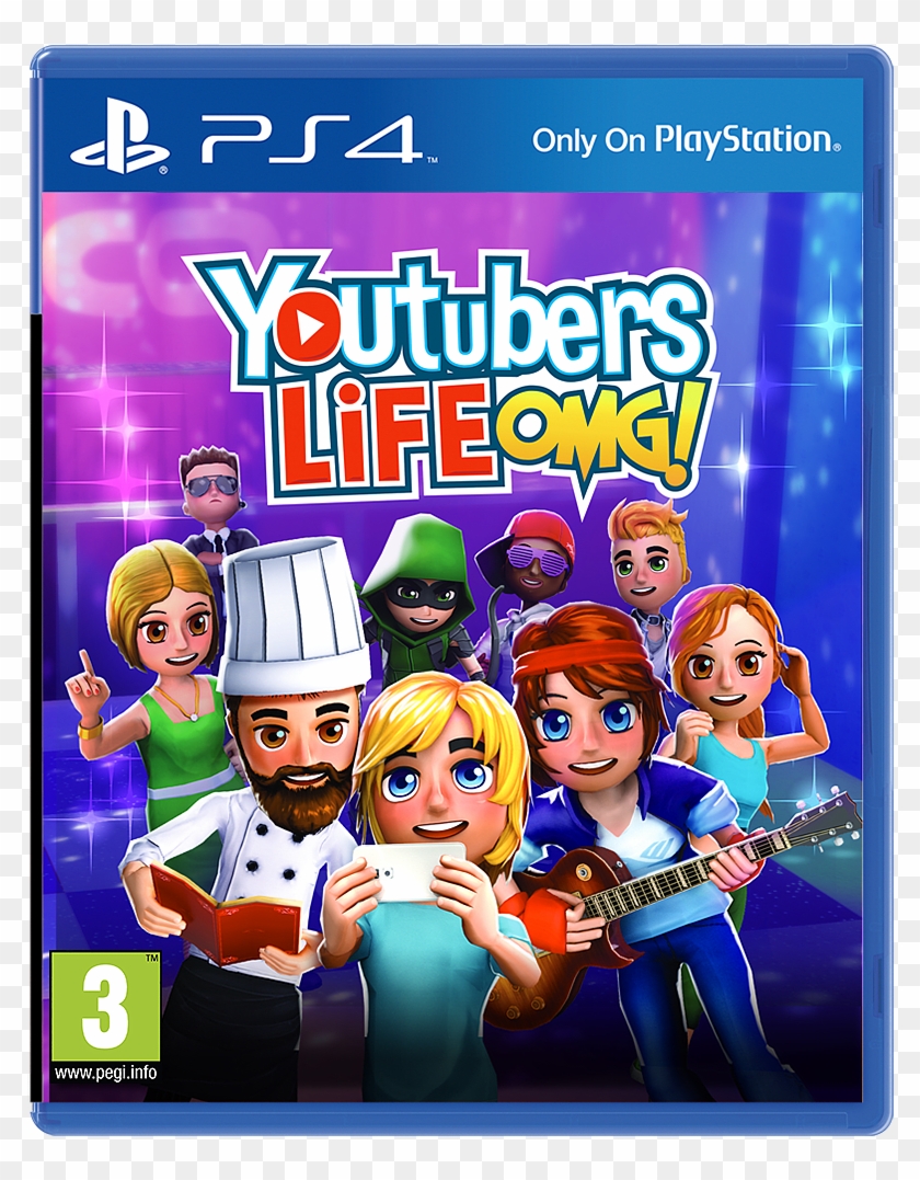 Youtubers Life Omg Ps4 Clipart #4519989