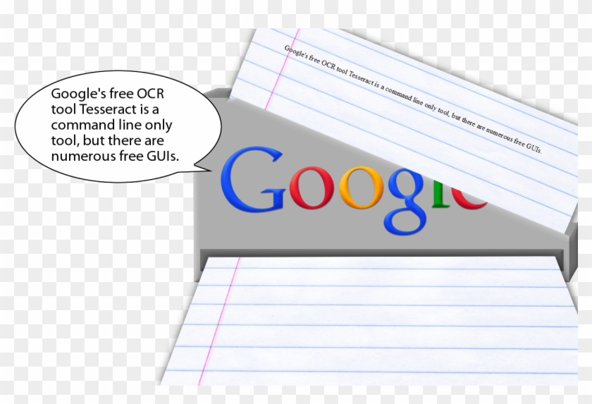 Open Source, Google-powered Ocr Program That Actually - Google Logo Clipart