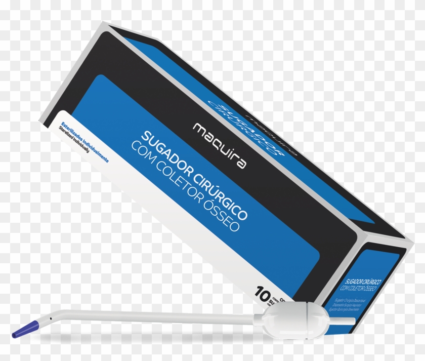 Eyector Con Coletor Hueso 10un - Sugador Cirurgico Maquira Png Clipart #4520206