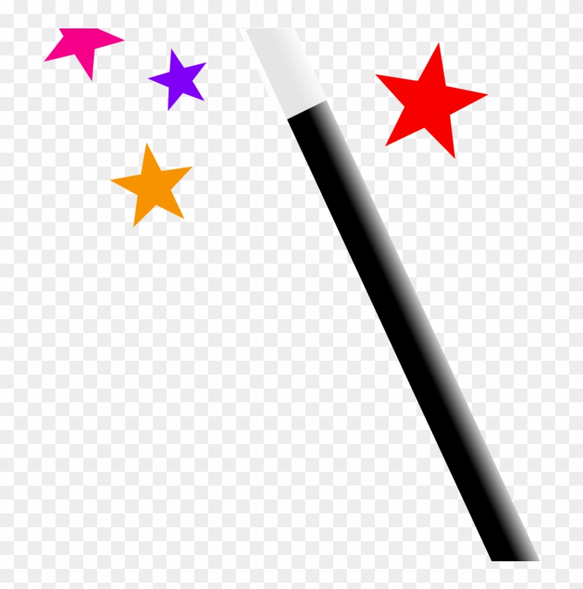 Magic Wand Png Transparent Image - Magic Wand Transparent Png Clipart #4520653