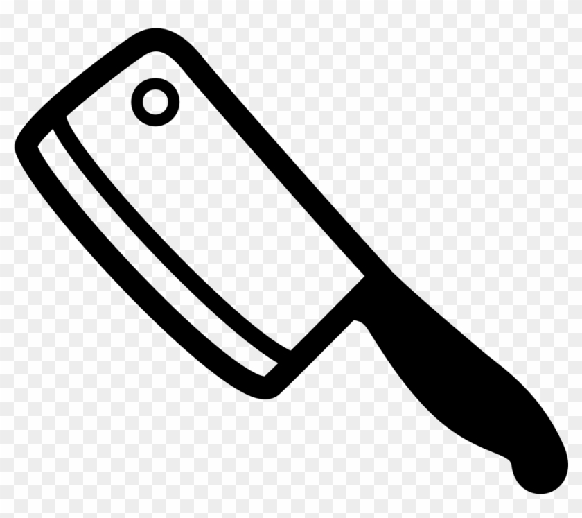 Png File Svg - Chopping Knife Icon Clipart #4520885