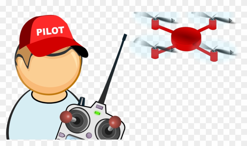 Drone Vector Clipart #4522671